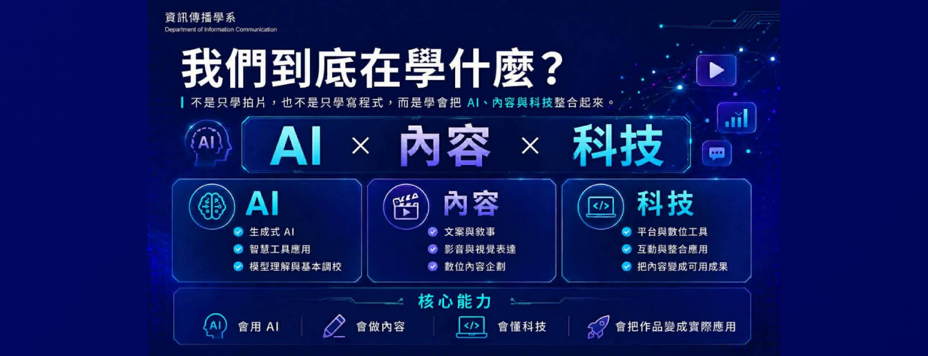 資訊傳播學系Banner_學生活動3